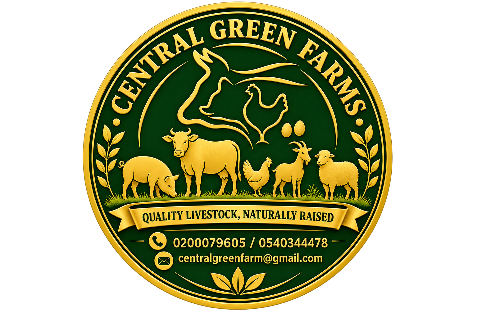 Central Green Farms logo